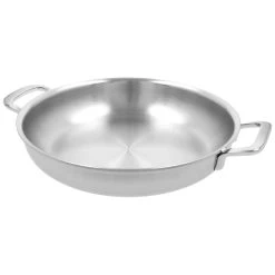 Demeyere Sartén Con 2 Asas 28 Cm, 18/10 Acero Inoxidable, Plata -Cocina Comercio 000023295