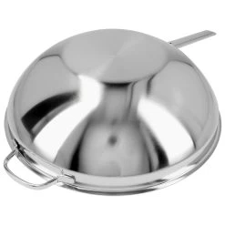 Demeyere Wok Fondo Plano 36 Cm, 18/10 Acero Inoxidable, Plata 10 Demeyere Wok Fondo Plano 36 Cm, 18/10 Acero Inoxidable, Plata -Cocina Comercio 000023306