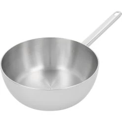 Demeyere Sartén De Saltear Cónico 24 Cm, 18/10 Acero Inoxidable -Cocina Comercio 000023889