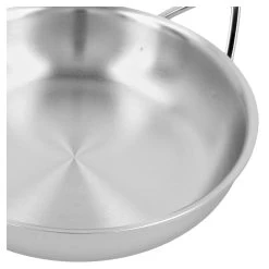 Demeyere Sartén 24 Cm, 18/10 Acero Inoxidable, Plata 10 Demeyere Sartén 24 Cm, 18/10 Acero Inoxidable, Plata -Cocina Comercio 000024050
