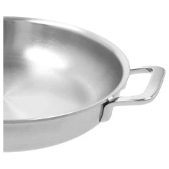 Demeyere Sartén Con 2 Asas 28 Cm, 18/10 Acero Inoxidable, Plata -Cocina Comercio 000024323