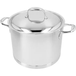 Demeyere Olla Alta Con Tapa 24 Cm, 18/10 Acero Inoxidable 13 Demeyere Olla Alta Con Tapa 24 Cm, 18/10 Acero Inoxidable -Cocina Comercio 000024452