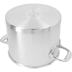 Demeyere Olla Alta Con Tapa 20 Cm, 18/10 Acero Inoxidable -Cocina Comercio 000024519