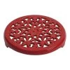 Staub Salvamanteles 23 Cm, Redondo, Hierro Fundido, Cereza -Cocina Comercio 40509 903 0 1