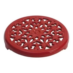 Staub Salvamanteles 23 Cm, Redondo, Hierro Fundido, Cereza
