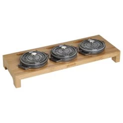 Staub Bandeja De Servir 42 Cm, Bambú