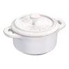 Staub Mini Cocotte 10 Cm, Redondo, Blanco Marfil, Cerámica -Cocina Comercio 40511 997 0 2