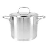 Demeyere Olla Alta Con Tapa 20 Cm, 18/10 Acero Inoxidable -Cocina Comercio 40850 144 0 01