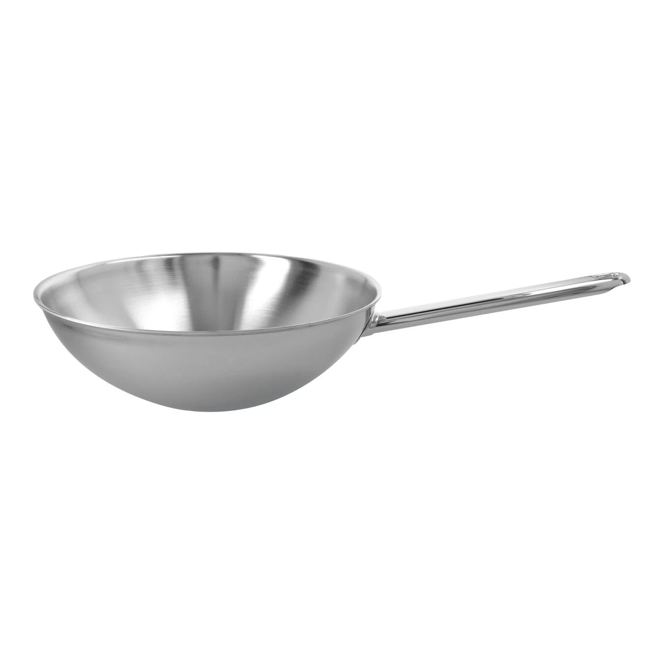 Demeyere Wok Fondo Plano 26 Cm, 18/10 Acero Inoxidable, Plata 3 Demeyere Wok Fondo Plano 26 Cm, 18/10 Acero Inoxidable, Plata