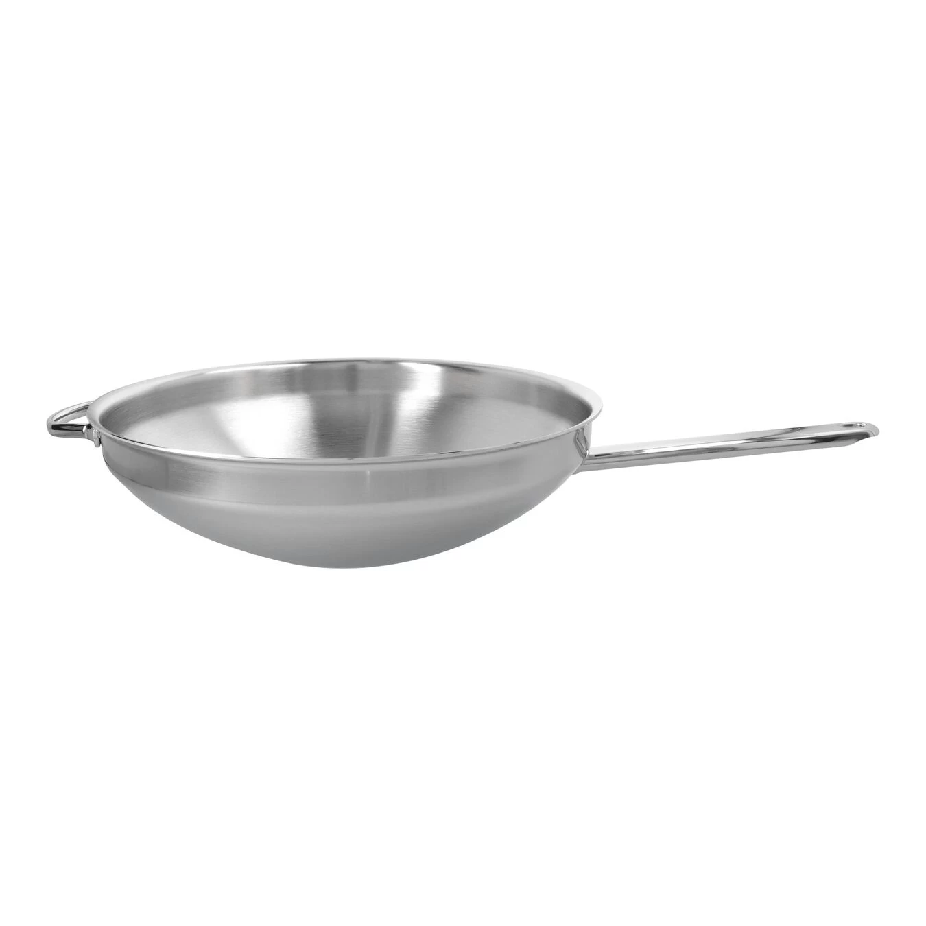 Demeyere Wok Fondo Plano 32 Cm, 18/10 Acero Inoxidable, Plata 3 Demeyere Wok Fondo Plano 32 Cm, 18/10 Acero Inoxidable, Plata