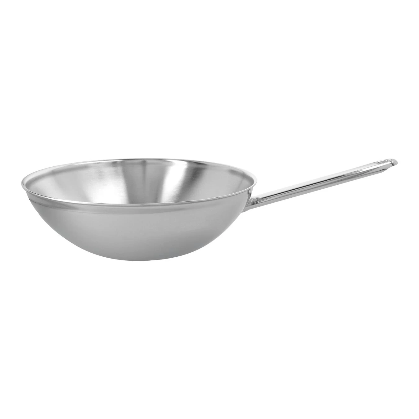 Demeyere Wok Fondo Plano 30 Cm, 18/10 Acero Inoxidable, Plata 3 Demeyere Wok Fondo Plano 30 Cm, 18/10 Acero Inoxidable, Plata