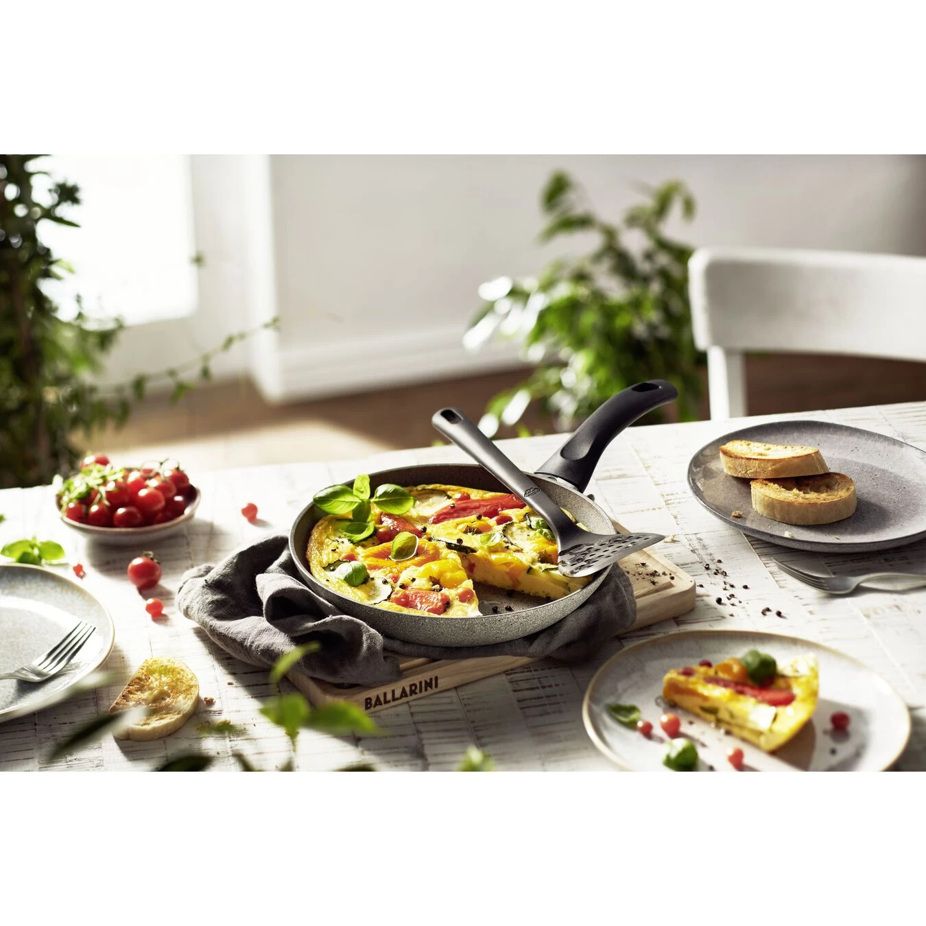 Ballarini Juego De Sartenes 3-pzs, Aluminio 6 Ballarini Juego De Sartenes 3-pzs, Aluminio - Imagen 4
