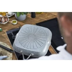 Ballarini Grill 28 X 28 Cm, Aluminio -Cocina Comercio 424421885