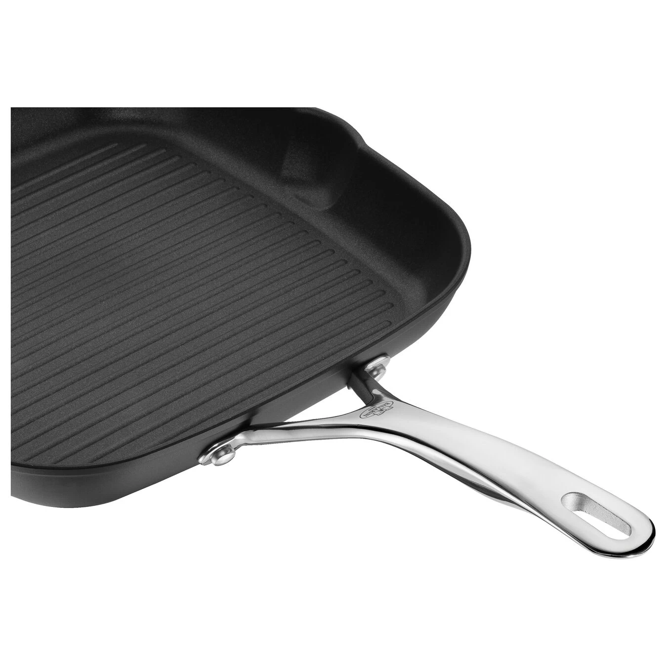 Ballarini Grill 28 X 28 Cm, Aluminio, Negro 5 Ballarini Grill 28 X 28 Cm, Aluminio, Negro - Imagen 3