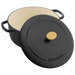 Ballarini Cocotte 20 Cm, Redondo, Negro, Hierro Fundido 10 Ballarini Cocotte 20 Cm, Redondo, Negro, Hierro Fundido -Cocina Comercio 75003 539 0 000001067