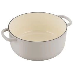 Ballarini Cocotte 24 Cm, Redondo, Blanco Marfil, Hierro Fundido 11 Ballarini Cocotte 24 Cm, Redondo, Blanco Marfil, Hierro Fundido -Cocina Comercio 75003 551 0 000000967