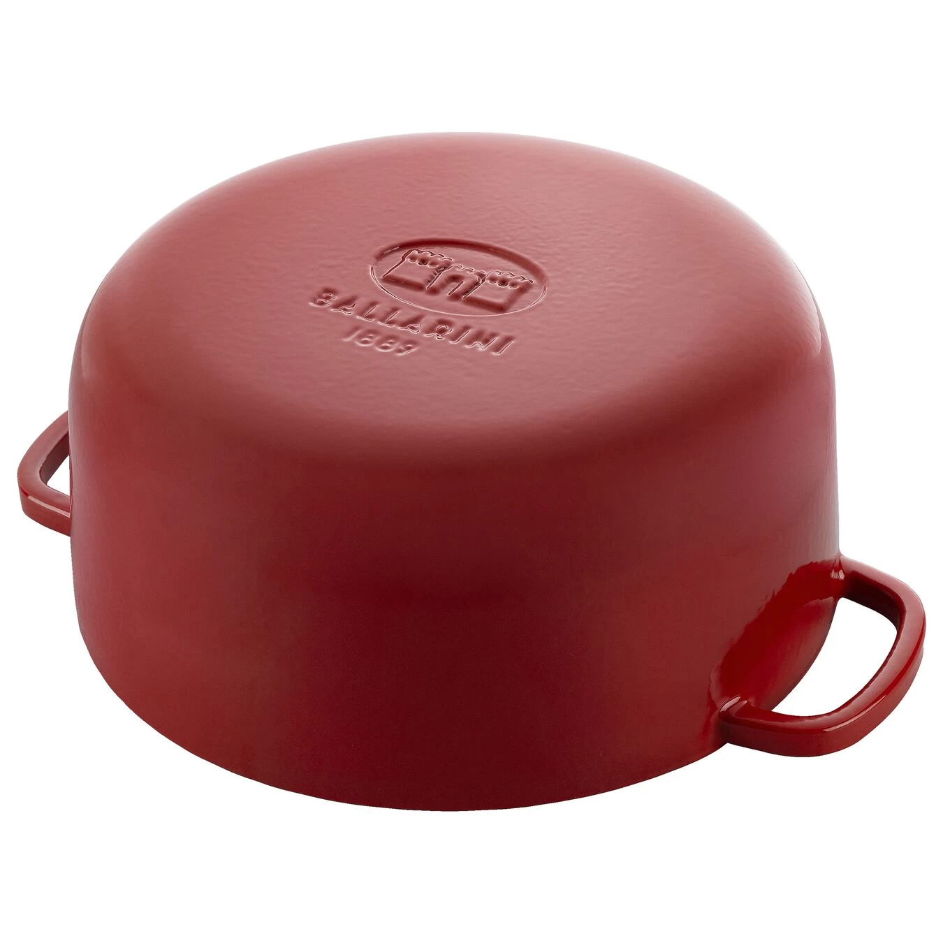 Ballarini Cocotte 20 Cm, Redondo, Rojo, Hierro Fundido 6 Ballarini Cocotte 20 Cm, Redondo, Rojo, Hierro Fundido - Imagen 4