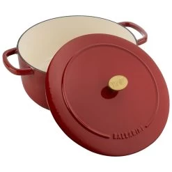 Ballarini Cocotte 24 Cm, Redondo, Rojo, Hierro Fundido 10 Ballarini Cocotte 24 Cm, Redondo, Rojo, Hierro Fundido -Cocina Comercio 75003 562 0 000000975