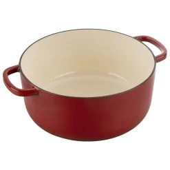 Ballarini Cocotte 24 Cm, Redondo, Rojo, Hierro Fundido 12 Ballarini Cocotte 24 Cm, Redondo, Rojo, Hierro Fundido -Cocina Comercio 75003 562 0 000000977