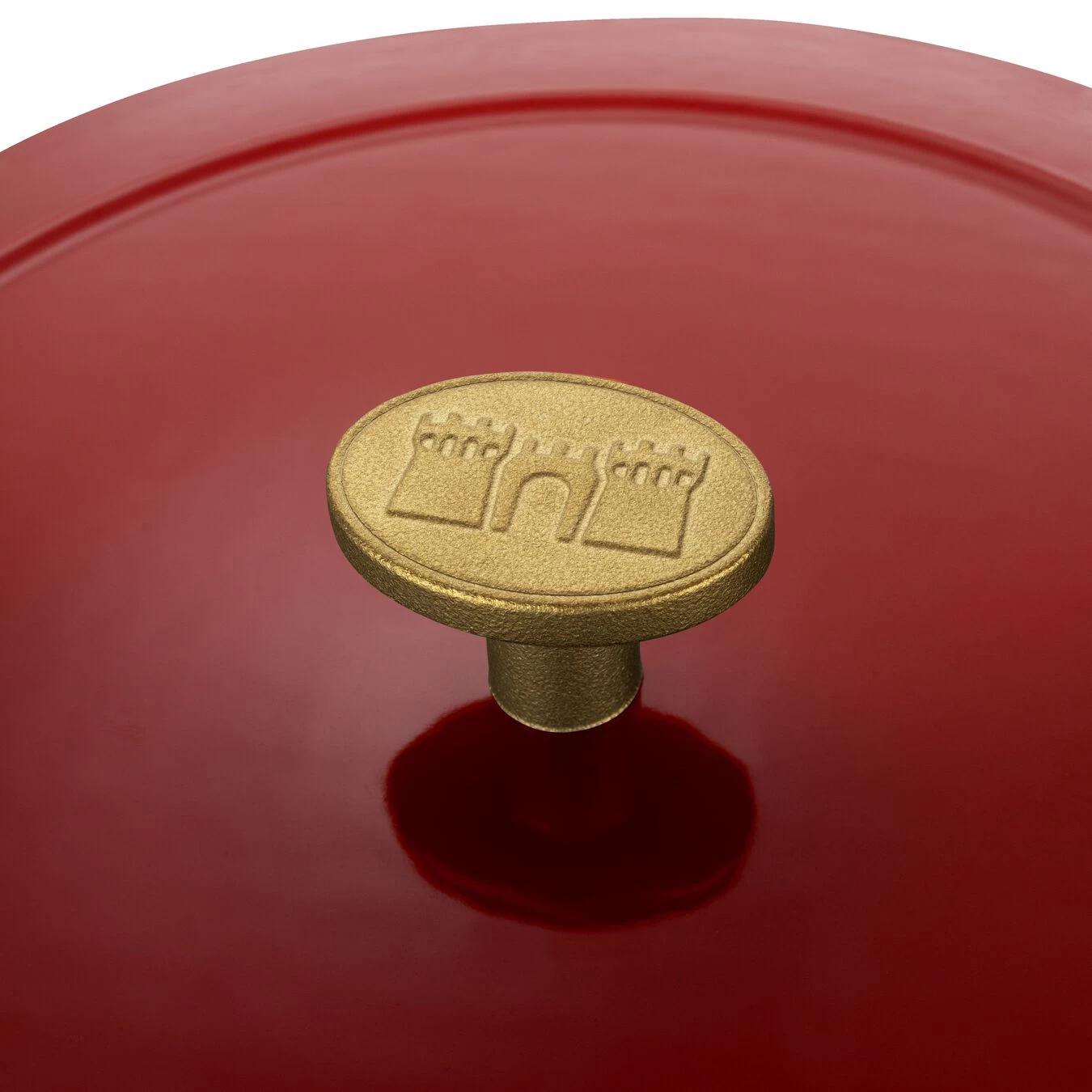 Ballarini Cocotte 24 Cm, Redondo, Rojo, Hierro Fundido 8 Ballarini Cocotte 24 Cm, Redondo, Rojo, Hierro Fundido - Imagen 6