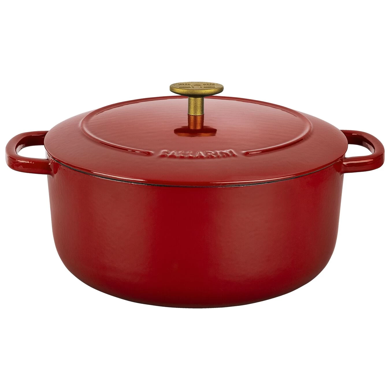 Ballarini Cocotte 26 Cm, Redondo, Rojo, Hierro Fundido 5 Ballarini Cocotte 26 Cm, Redondo, Rojo, Hierro Fundido - Imagen 3