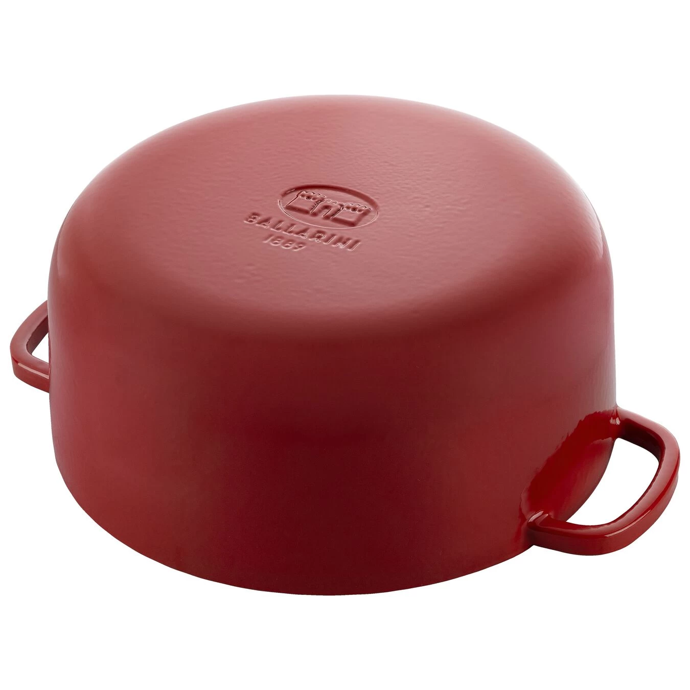 Ballarini Cocotte 26 Cm, Redondo, Rojo, Hierro Fundido 8 Ballarini Cocotte 26 Cm, Redondo, Rojo, Hierro Fundido - Imagen 6