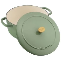 Ballarini Cocotte 24 Cm, Redondo, Verde, Hierro Fundido 10 Ballarini Cocotte 24 Cm, Redondo, Verde, Hierro Fundido -Cocina Comercio 75003 578 0 000000957
