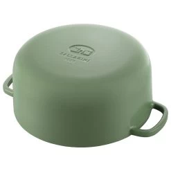 Ballarini Cocotte 24 Cm, Redondo, Verde, Hierro Fundido 11 Ballarini Cocotte 24 Cm, Redondo, Verde, Hierro Fundido -Cocina Comercio 75003 578 0 000000958