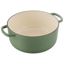 Ballarini Cocotte 24 Cm, Redondo, Verde, Hierro Fundido 12 Ballarini Cocotte 24 Cm, Redondo, Verde, Hierro Fundido -Cocina Comercio 75003 578 0 000000959