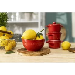 Staub Cuenco 12 Cm, Cerámica, Cereza -Cocina Comercio 750038440