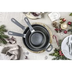 Ballarini Wok 30 Cm, Aluminio, Negro 11 Ballarini Wok 30 Cm, Aluminio, Negro -Cocina Comercio 750049688