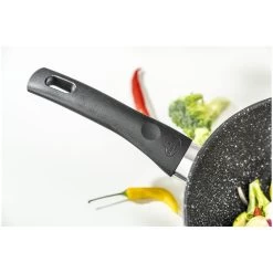 Ballarini Wok 28 Cm, Aluminio, Negro -Cocina Comercio 750058825