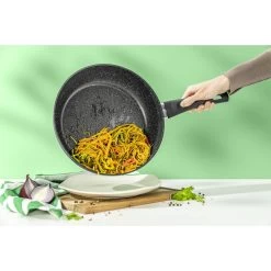 Ballarini Cazuela Con Tapa De Cristal 28 Cm, Aluminio 12 Ballarini Cazuela Con Tapa De Cristal 28 Cm, Aluminio -Cocina Comercio 750058828